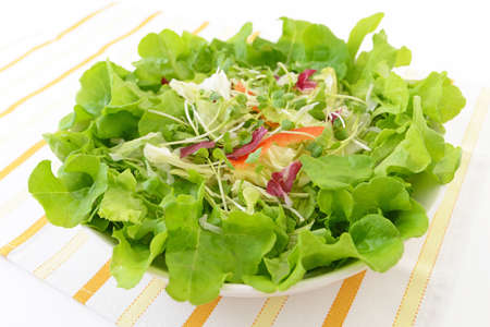 Fresh and healthy vegetable salad.の写真素材