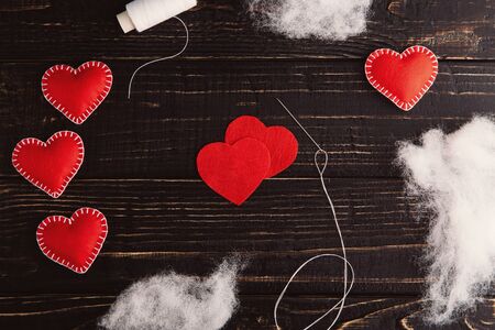 Valentines day backgroundの写真素材