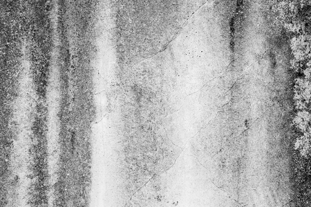 Old grunge concrete cement wall, black and white abstract texture backgroundの写真素材