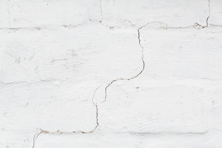 Grunge concrete cement wall with crackの写真素材