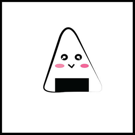 A trio of adorable sushi.の写真素材