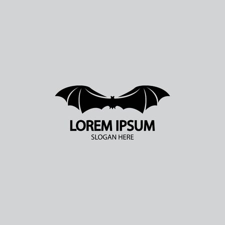 bat vector icon logo template illustration designのイラスト素材