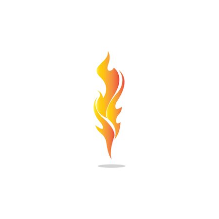 Fire flame vector illustration design templateのイラスト素材