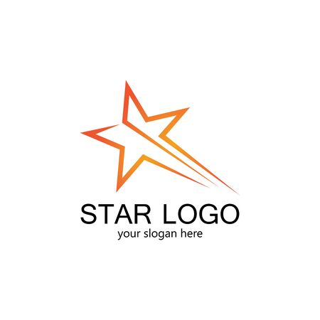 star logo template vector icon illustration design-vectorのイラスト素材