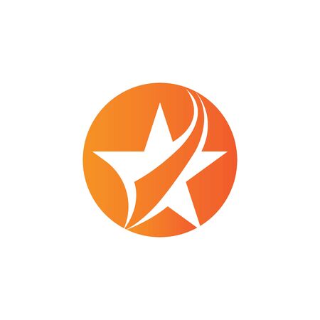 star logo template vector icon illustration design-vectorのイラスト素材