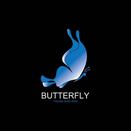 Beauty Butterfly Vector icon designのイラスト素材