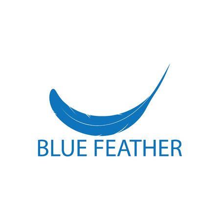 Feather pen write sign logo template app iconsのイラスト素材