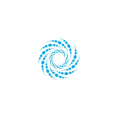 halftone icon design templateのイラスト素材