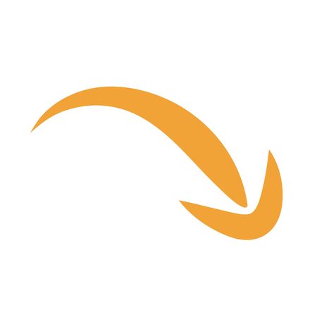 Arrow vector illustration icon  Template designのイラスト素材