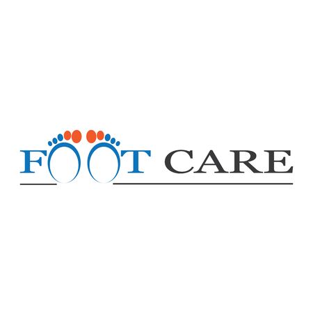 foot  Template vector icon illustration designのイラスト素材
