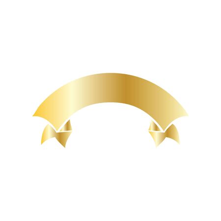 ribbon logo symbol and icon templateのイラスト素材