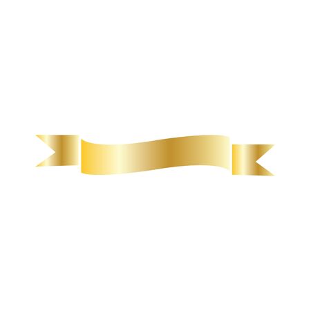 ribbon logo symbol and icon templateのイラスト素材