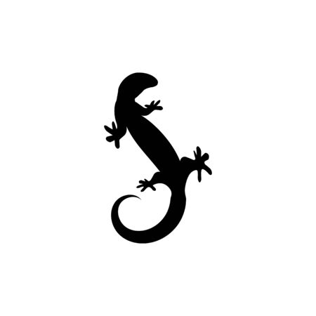 lizard vector icon logo and symbolのイラスト素材