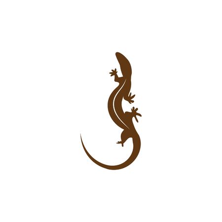 lizard vector icon logo and symbolのイラスト素材