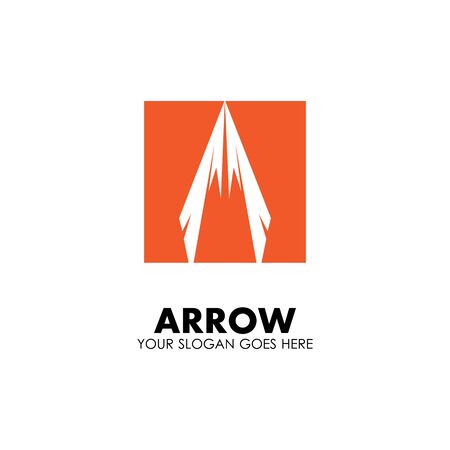 Arrow vector illustration icon Logo Template designのイラスト素材