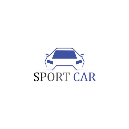 SPORT Car silhouette logo Vector template icons appのイラスト素材