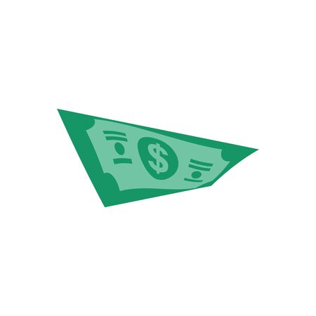 US Dollar stock paper bank notes icon sign business finance money concept vector illustrationのイラスト素材