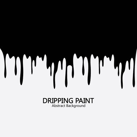 abstract background splashing dripping paint illustrationのイラスト素材