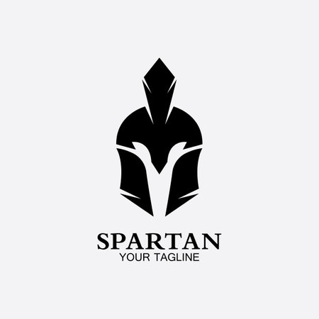 spartan logo icon designs vectorのイラスト素材