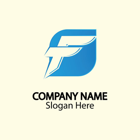 F Letter vector icon illustration designのイラスト素材