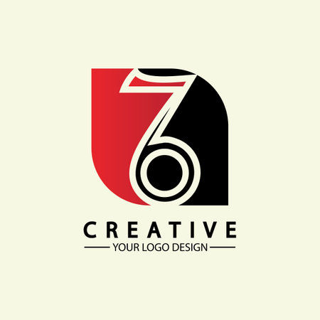 logo design number 76 image vector illustrationのイラスト素材