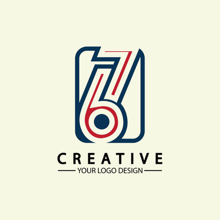 logo design number 76 image vector illustrationのイラスト素材