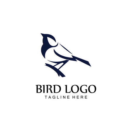 bird logo vector icon design templateのイラスト素材