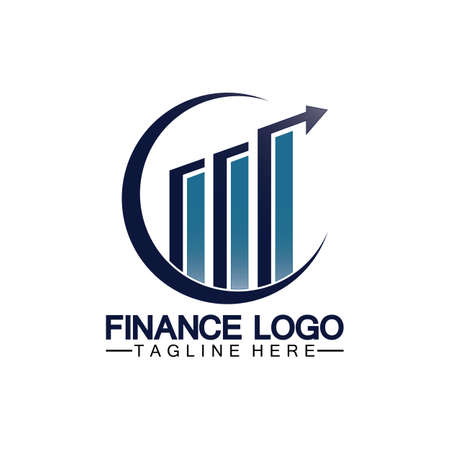 Business finance and Marketing logo Vector illustration  designのイラスト素材