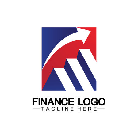 Business finance and Marketing logo Vector illustration  designのイラスト素材