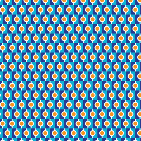 Seamless geometric rectangular pattern backgroundのイラスト素材