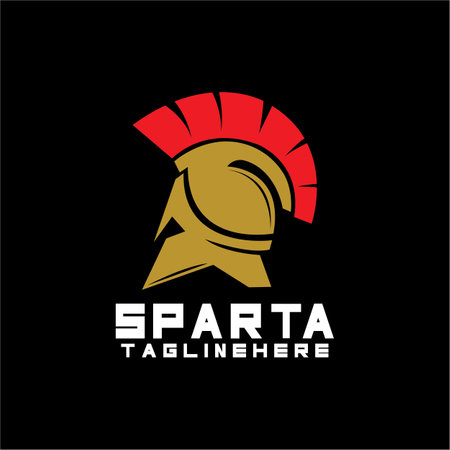 spartan logo icon designs vectorのイラスト素材