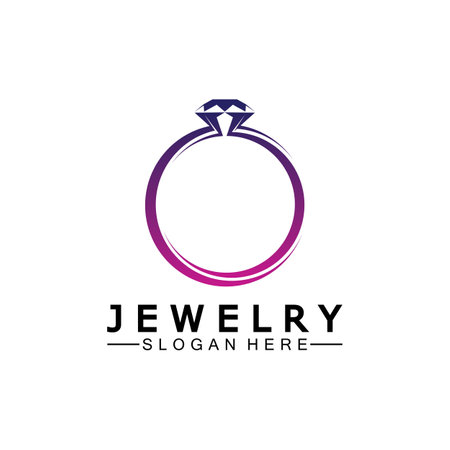 Abstract diamond for jewelry business logo design conceptのイラスト素材