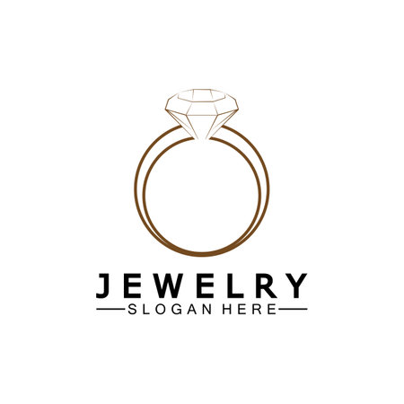 Abstract diamond for jewelry business logo design conceptのイラスト素材
