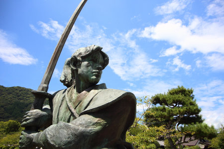 Statue of Kojiro Sasakiのeditorial素材