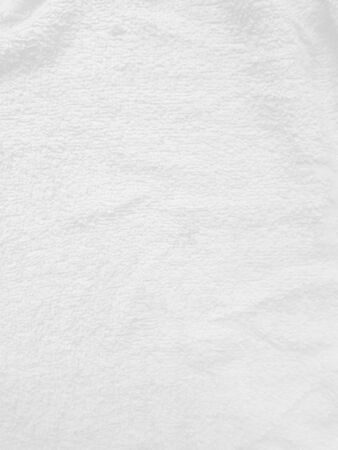 white fabric cloth background textureの写真素材