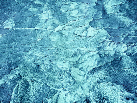 cracked old leather texture for backgroundの写真素材