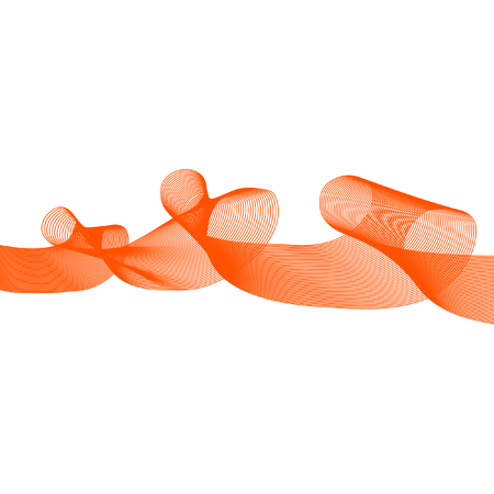Abstract background ribbonのイラスト素材