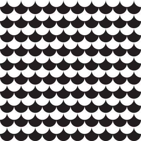 Seamless pattern geometric.Black and white background.Design for backgroundのイラスト素材