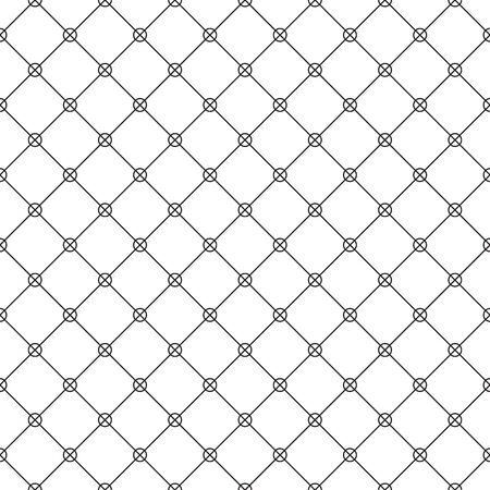 Seamless pattern geometric.Black and white background.Design for backgroundのイラスト素材