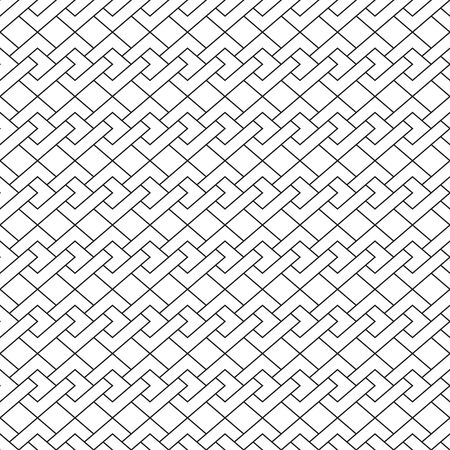 Seamless pattern geometric.Black and white background.Design for backgroundのイラスト素材