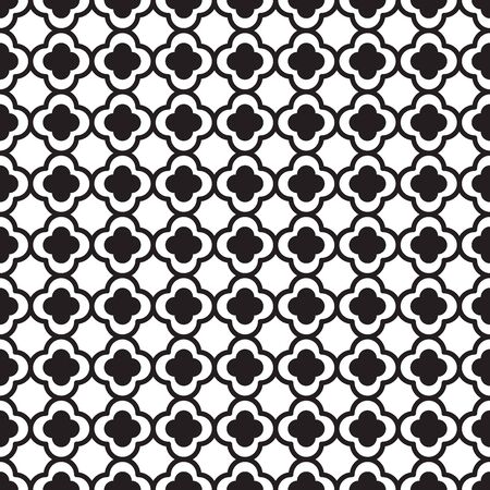 Seamless pattern geometric.Black and white background.Design for backgroundのイラスト素材