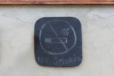 No smoking signsの写真素材