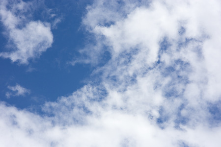 Blue sky background.の写真素材