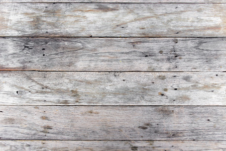 Black and white background of weathered painted wooden plankの写真素材