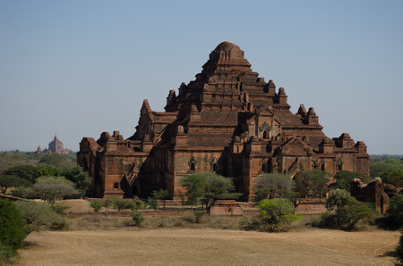 Ancient pagoda in Bagan, Myanmarの写真素材