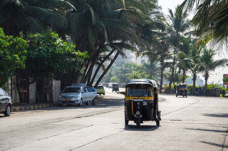 Tricycle in Indiaのeditorial素材