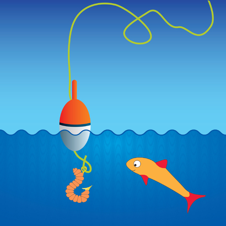 fish and float eps 10のイラスト素材