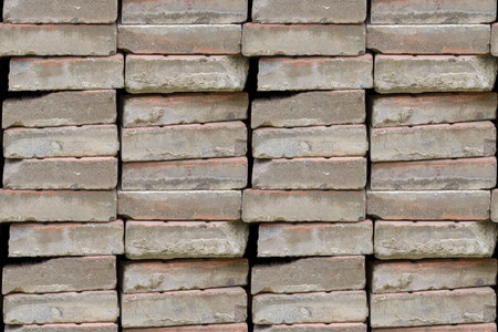 Abstract seamless pattern for designers with old bolder cement blocks in pilesの写真素材