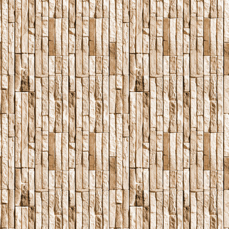 Seamless pattern with fragment of concrete wall from squared stone blocksの写真素材