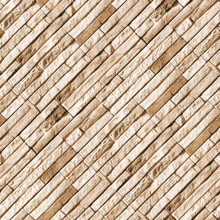 Seamless pattern with fragment of concrete wall from squared stone blocksの写真素材